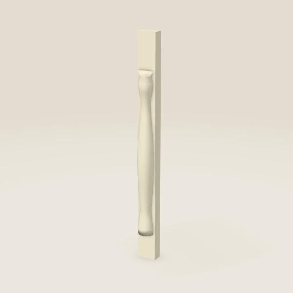 34½" Turn Post, 3D picture