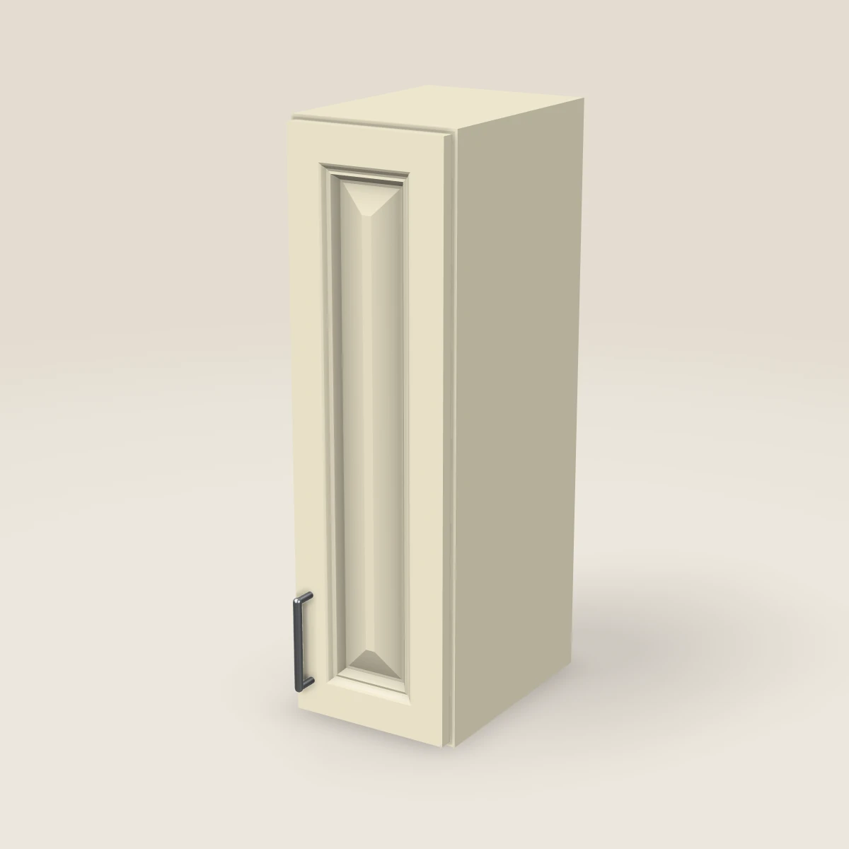 9" Single Door Wall Cabinet — 30" High, 3D picture