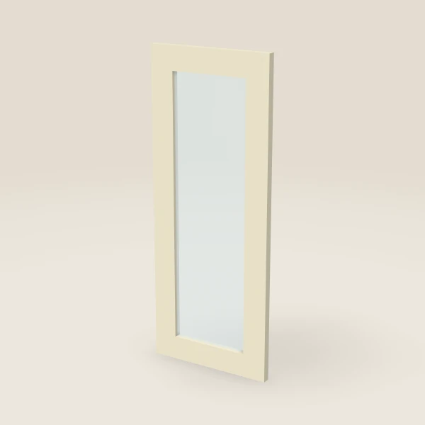 12" Wall Cabinet Glass Door — 30" High, 3D picture