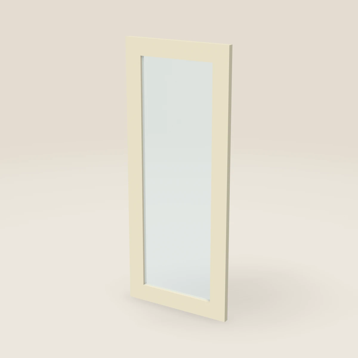 15" Wall Cabinet Glass Door — 36" High, 3D picture