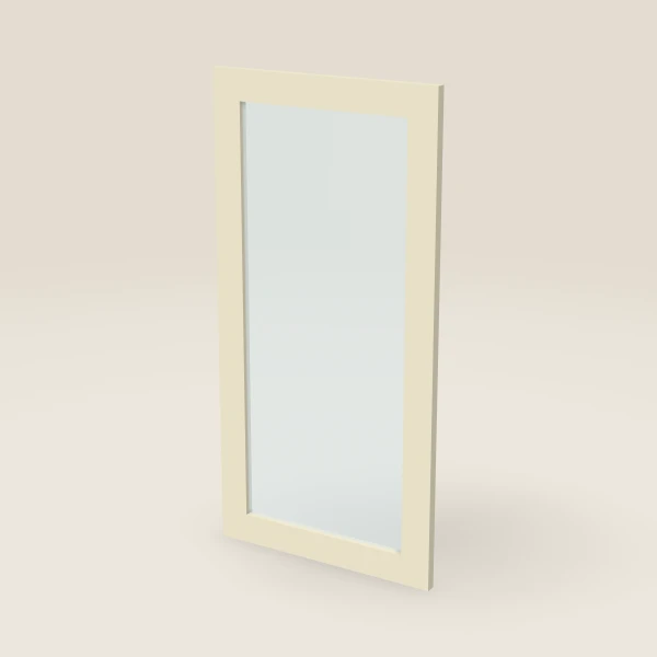 18" Wall Cabinet Glass Door — 36" High, 3D picture