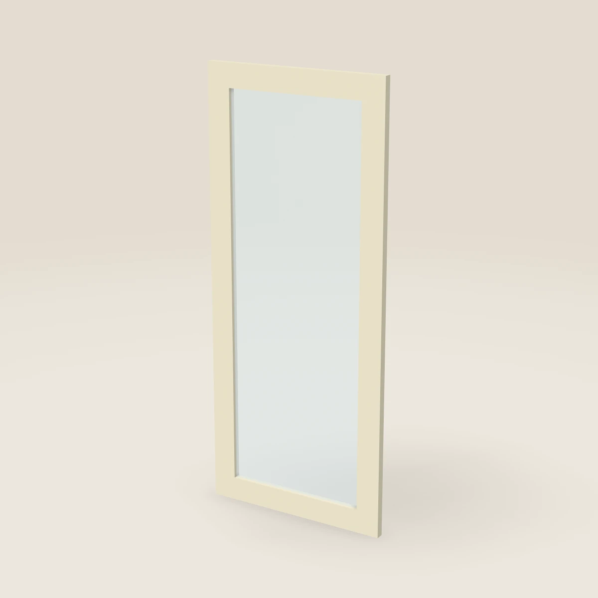 Puerta de vidrio para gabinete de pared de 18" — 42" de alto, imagen en 3D