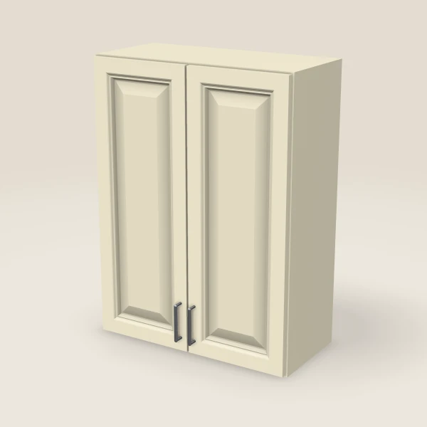 27" Double Door Wall Cabinet — 36" High, 3D picture