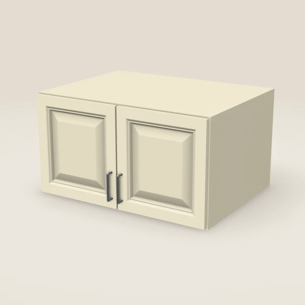 33" Double Door Wall Cabinet — 18" High, 3D picture