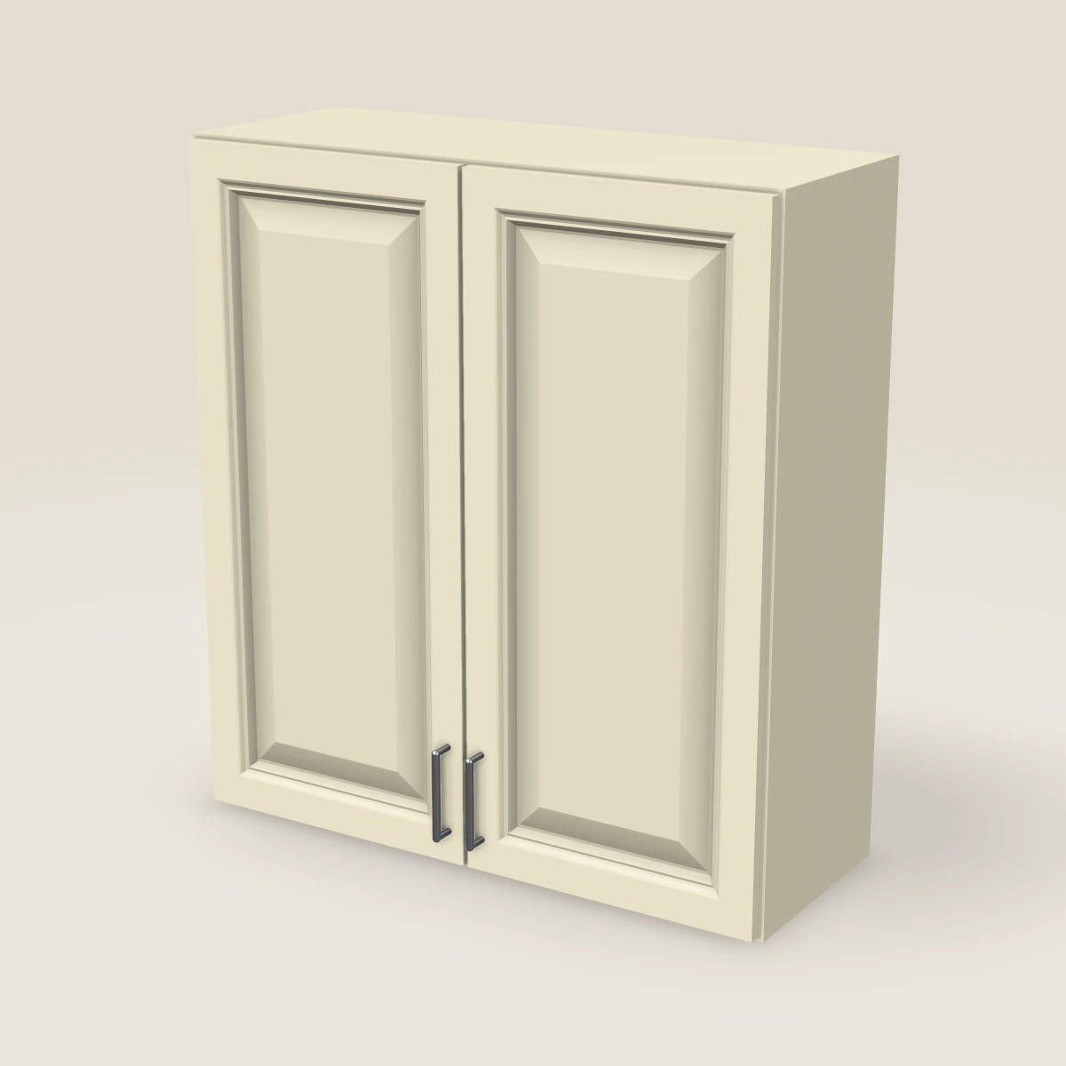 33" Double Door Wall Cabinet — 36" High, 3D picture