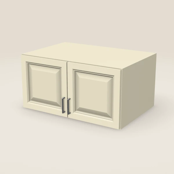 36" Double Door Wall Cabinet — 18" High, 3D picture