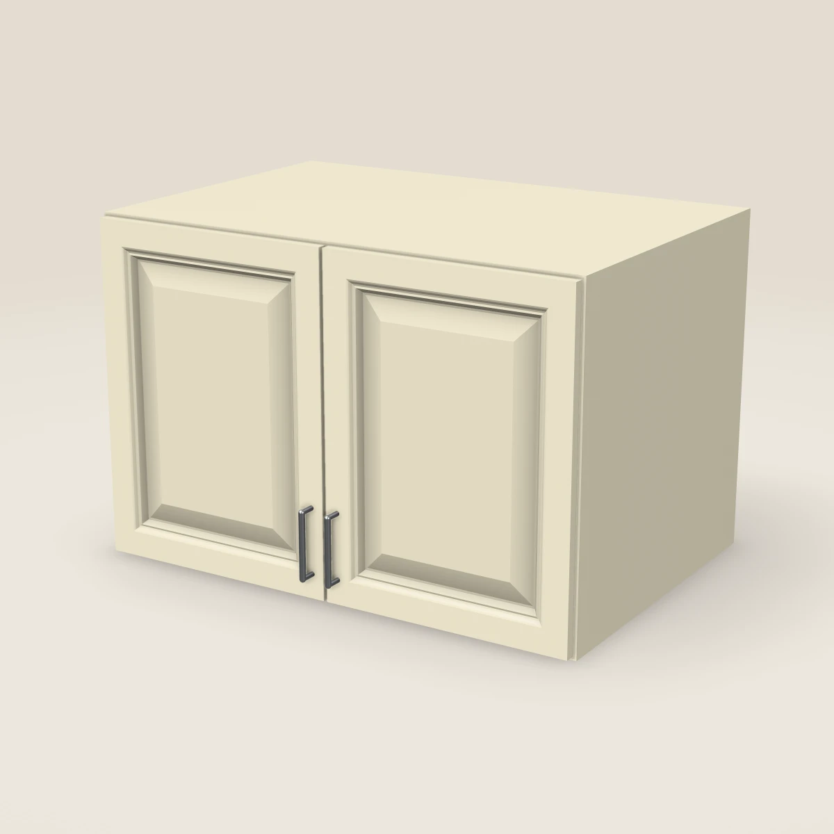 36" Double Door Wall Cabinet — 24" High, 3D picture