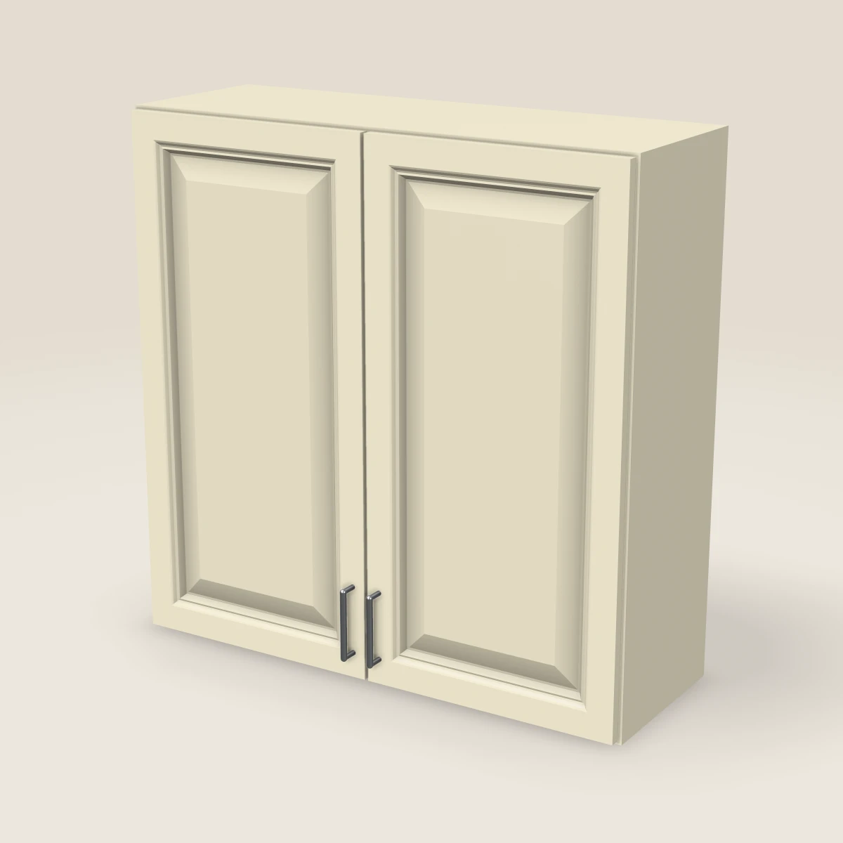 36" Double Door Wall Cabinet — 36" High, 3D picture