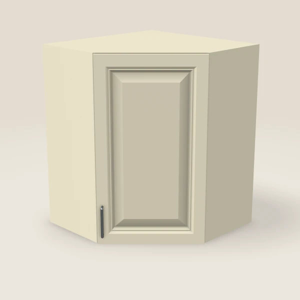 24" Wall Diagonal Corner Cabinet — 30" High, 3D picture