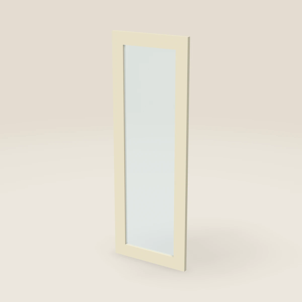 15" Wall Cabinet Glass Door — 42" High, 3D picture