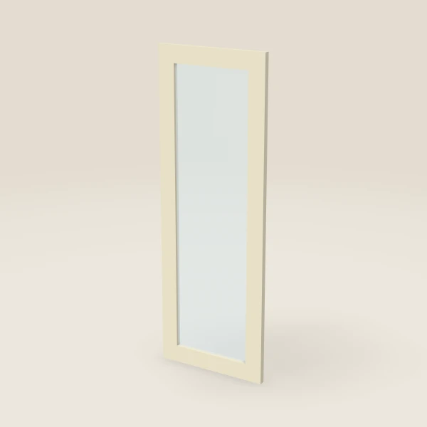 15" Wall Cabinet Glass Door — 42" High, 3D picture