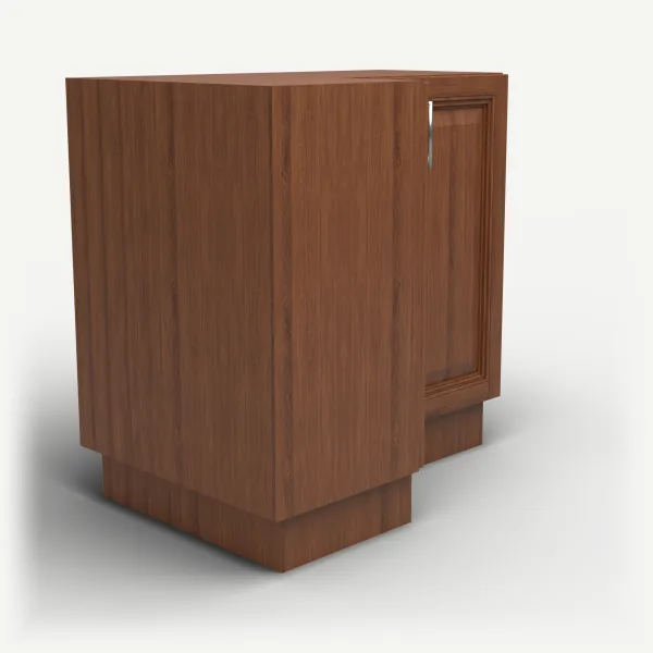 36" Base Corner Lazy Susan Cabinet, 3D picture