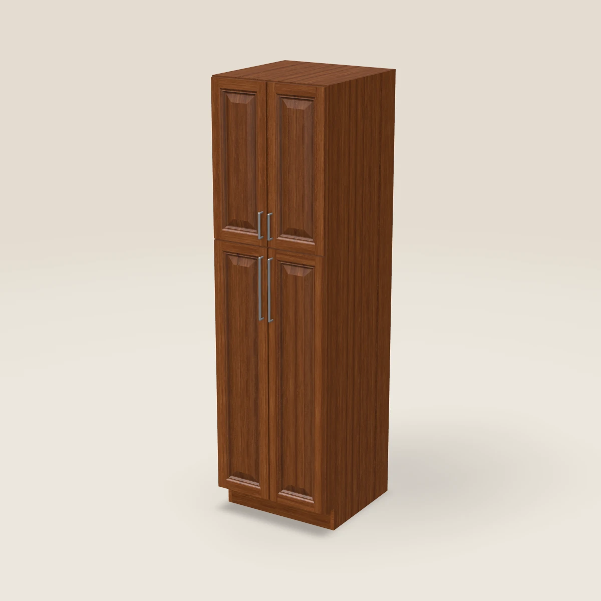 24" Tall Pantry, 3D picture