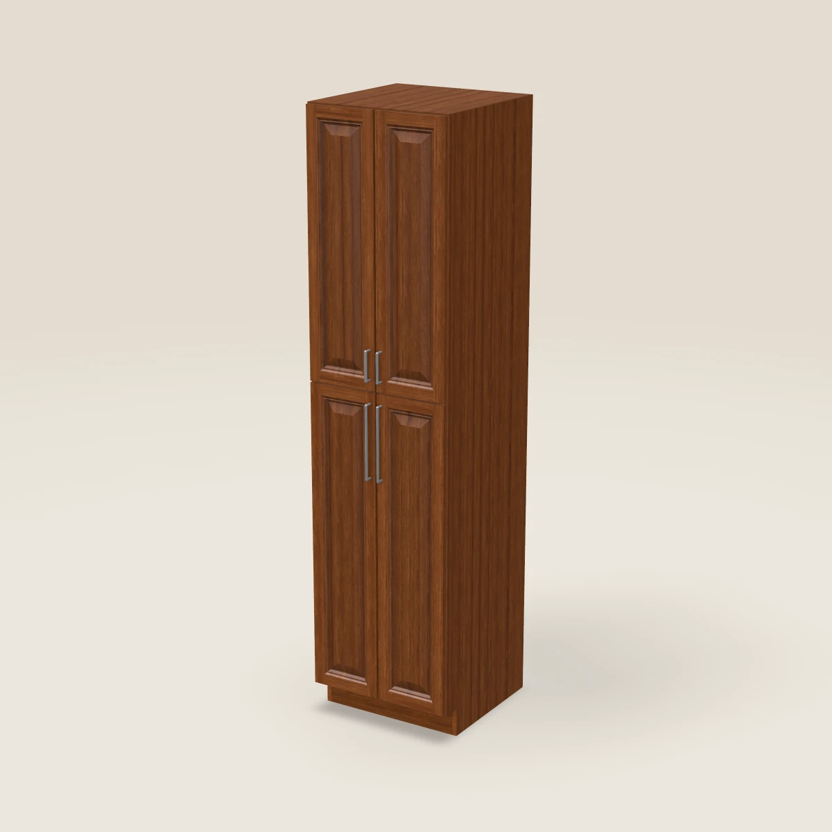 24" Tall Pantry, 3D picture