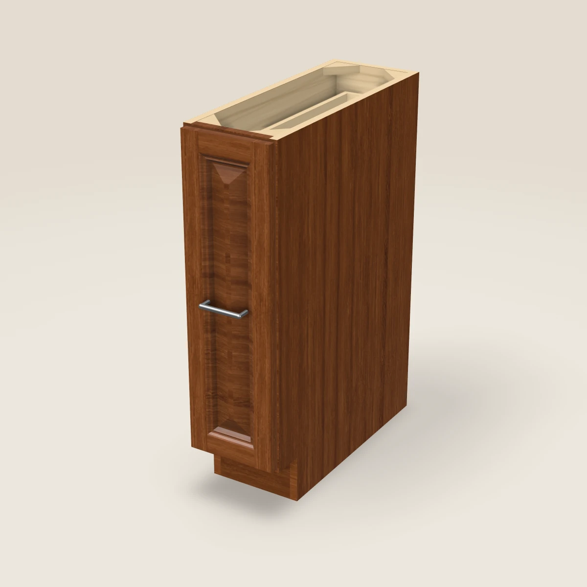 9" Base Spice Pull-Out Cabinet, 3D picture