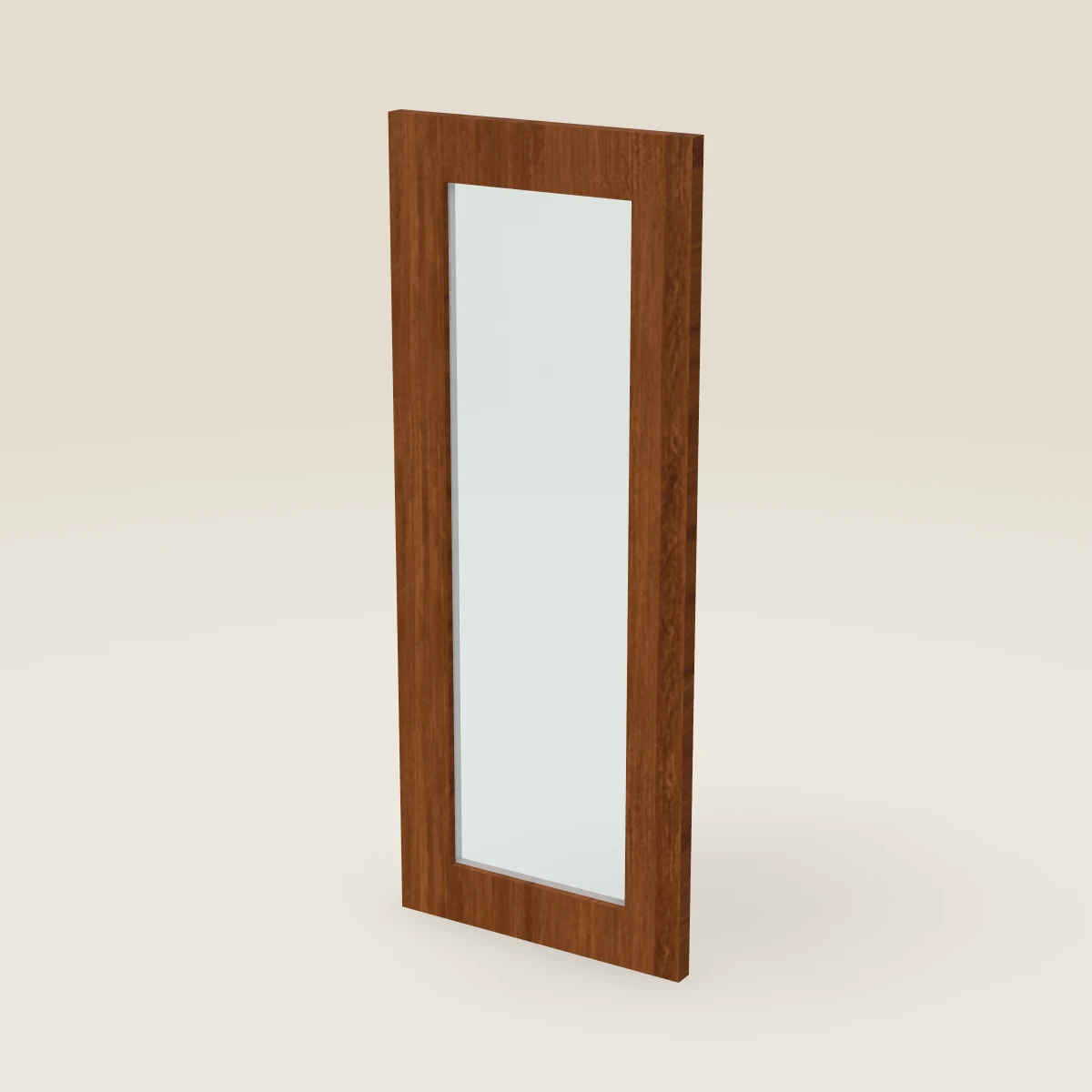 12" Wall Cabinet Glass Door — 30" High, 3D picture