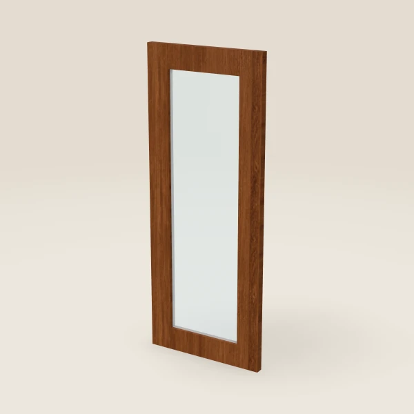 12" Wall Cabinet Glass Door — 30" High, 3D picture