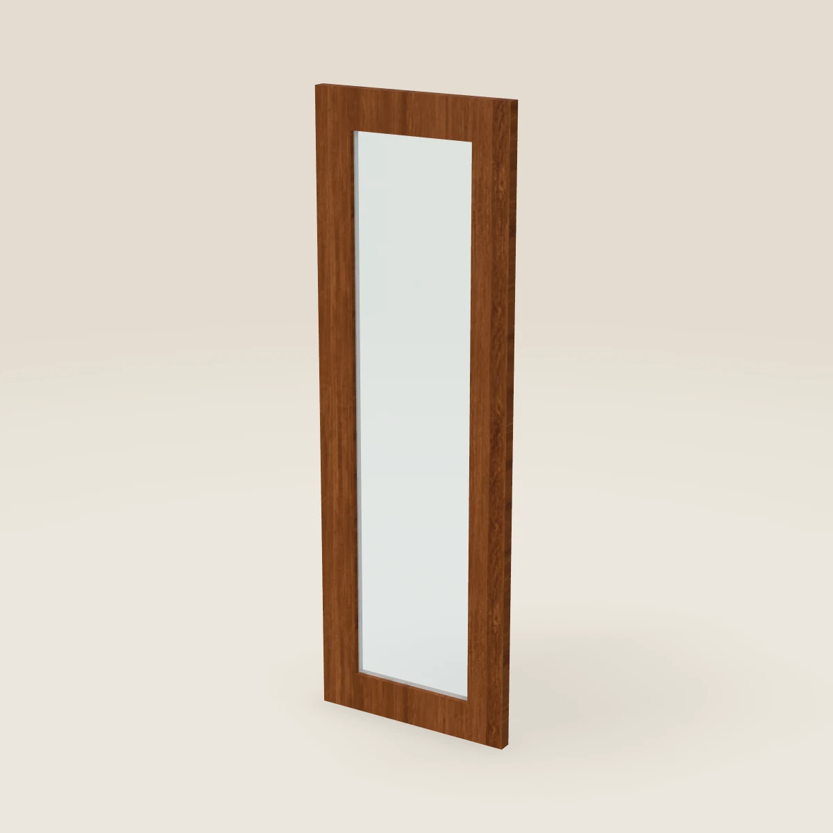 12" Wall Cabinet Glass Door — 36" High, 3D picture