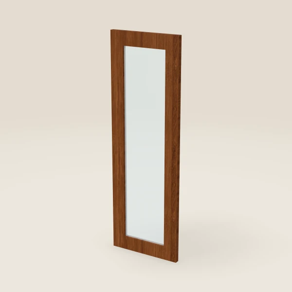 12" Wall Cabinet Glass Door — 36" High, 3D picture