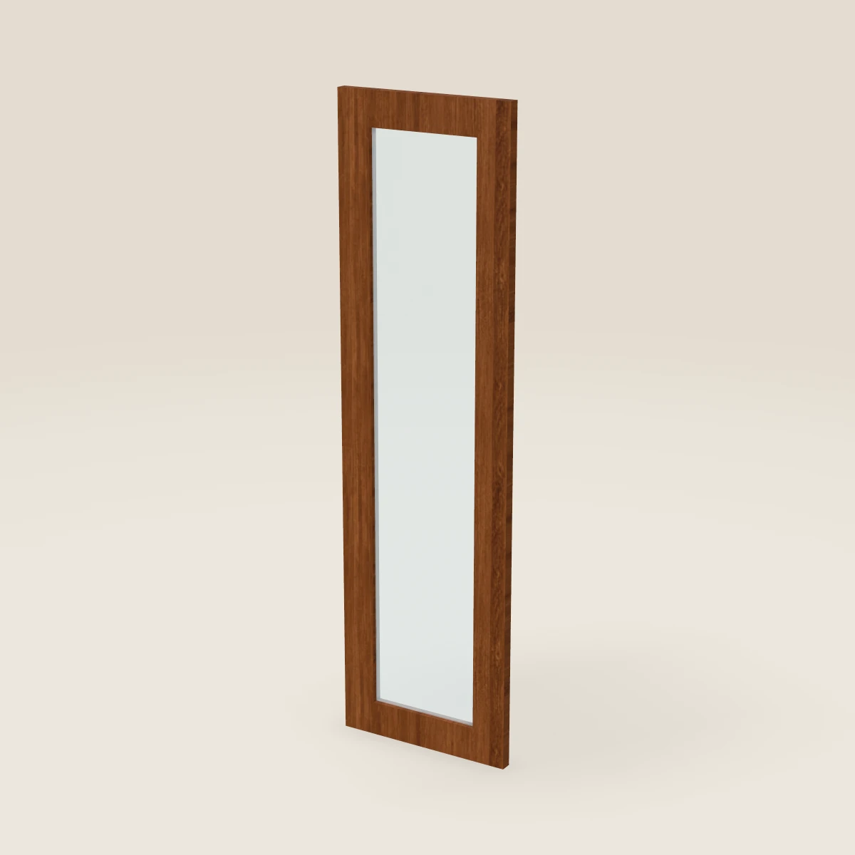 Puerta de vidrio para gabinete de pared de 12" — 42" de alto, imagen en 3D
