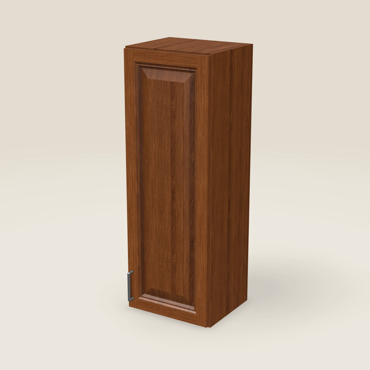15" Single Door Wall Cabinet — 42" High, 3D picture