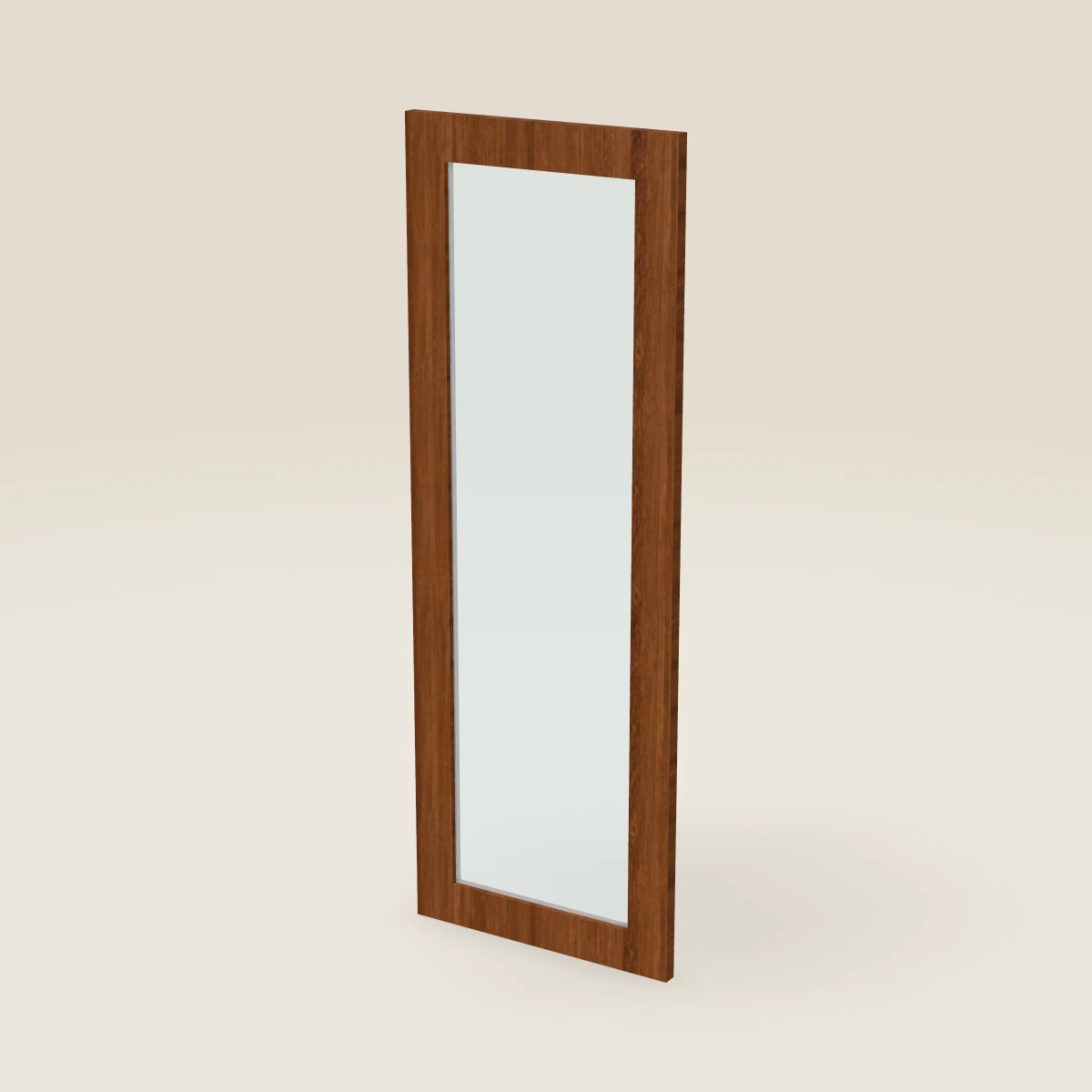 15" Wall Cabinet Glass Door — 42" High, 3D picture