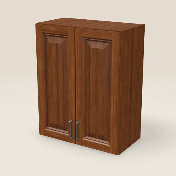 24" Double Door Wall Cabinet — 30" High, 3D picture
