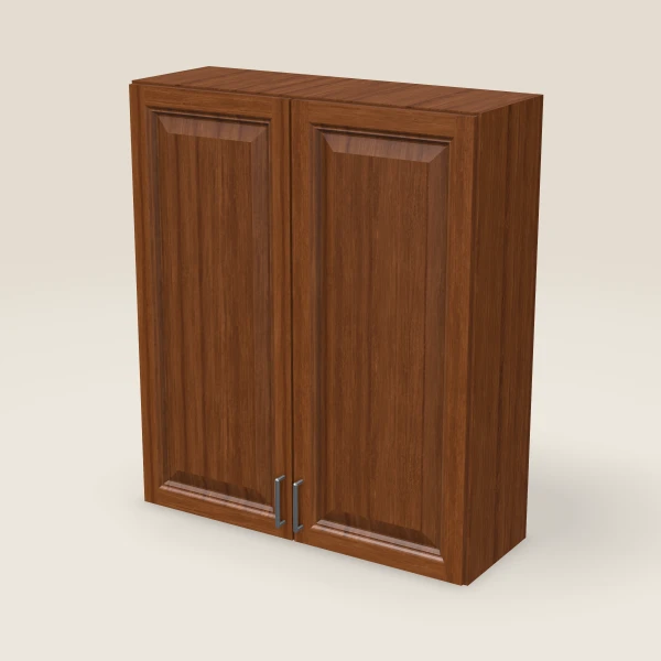 36" Double Door Wall Cabinet — 42" High, 3D picture
