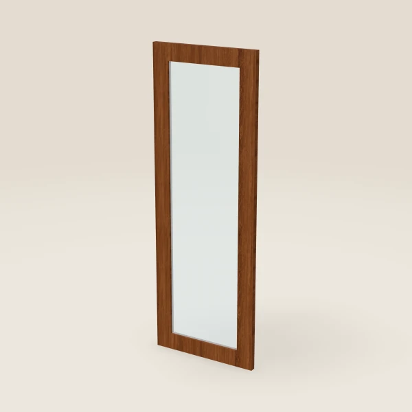 15" Wall Cabinet Glass Door — 42" High, 3D picture