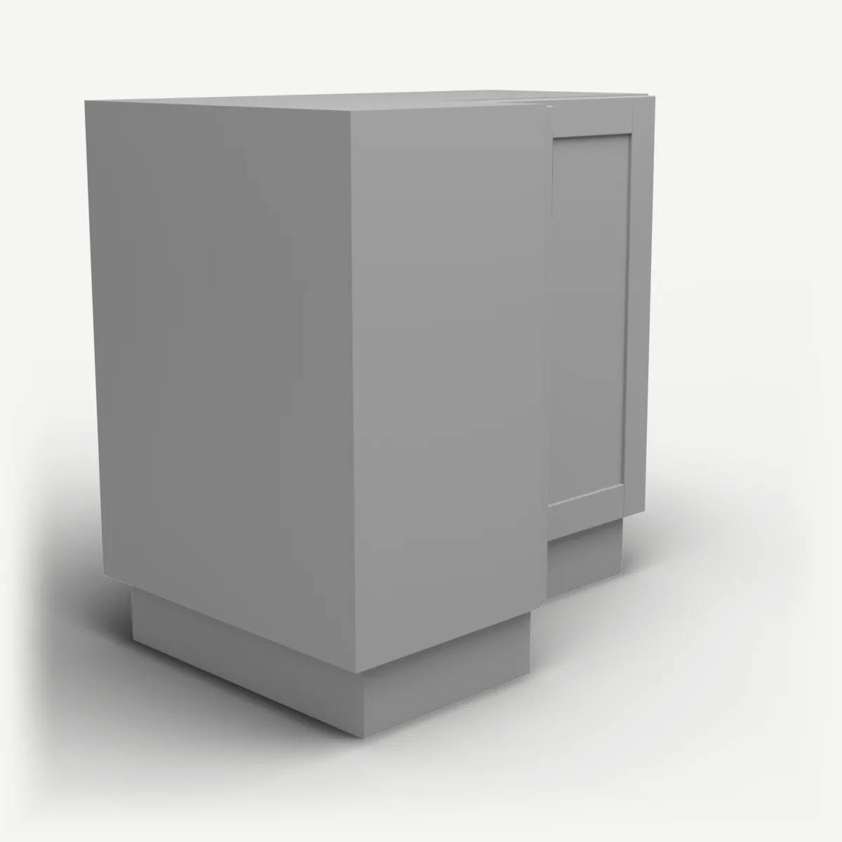36" Base Corner Lazy Susan Cabinet, 3D picture