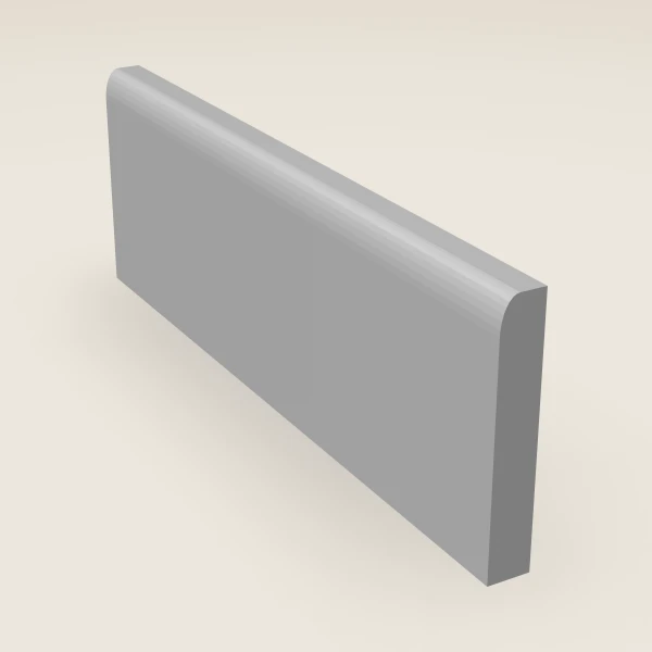 96" Base Molding, 3D picture