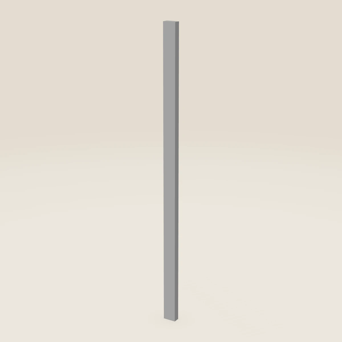 1½" Dishwasher End Panel (34½"), 3D picture