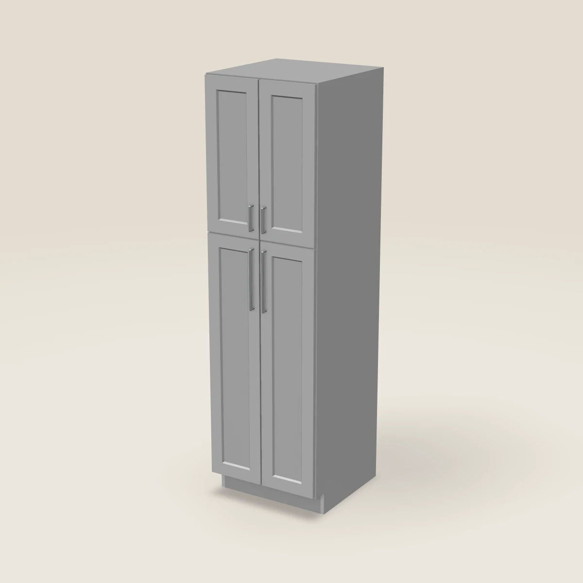 Despensa alta de 24", imagen en 3D