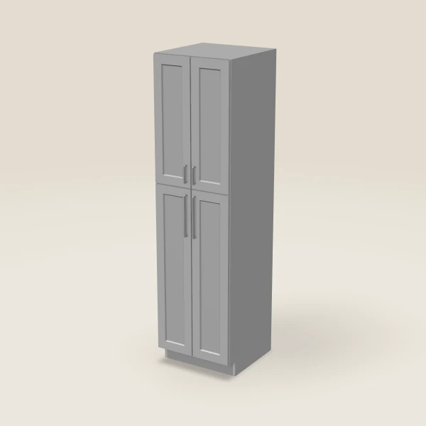 24" Tall Pantry, 3D picture