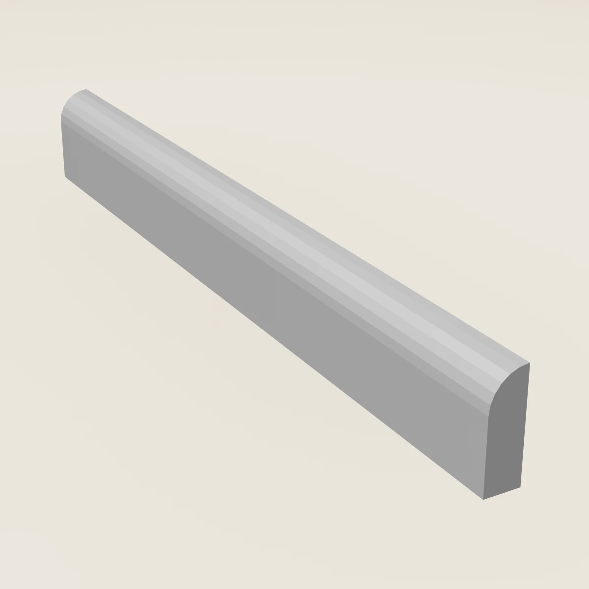 Moldura de ajuste de 96", imagen en 3D