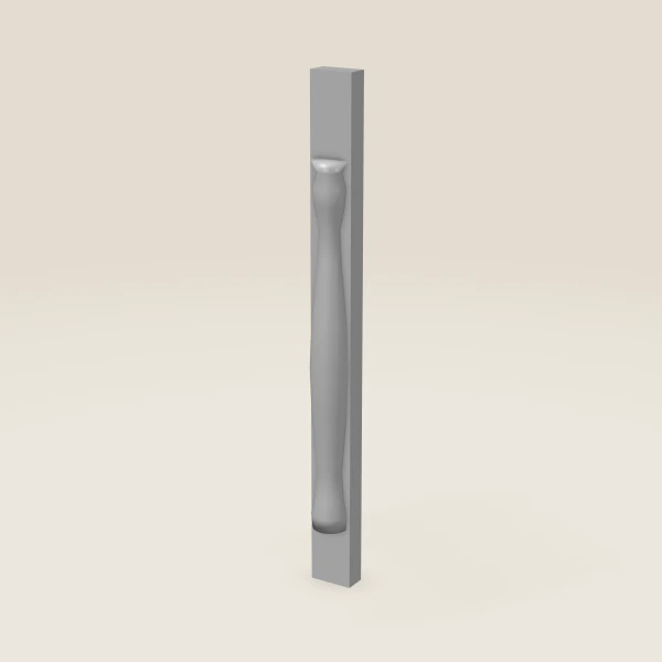 34½" Turn Post, 3D picture