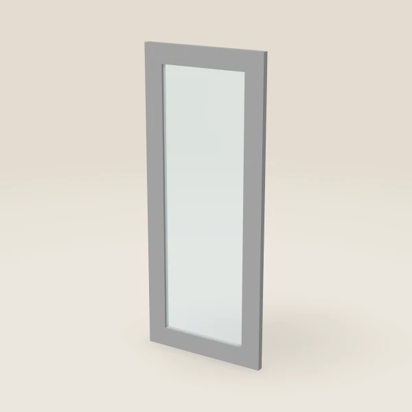 15" Wall Cabinet Glass Door — 36" High, 3D picture
