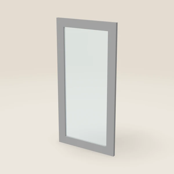 18" Wall Cabinet Glass Door — 36" High, 3D picture
