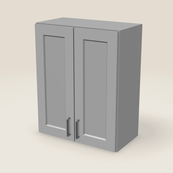 24" Double Door Wall Cabinet — 30" High, 3D picture