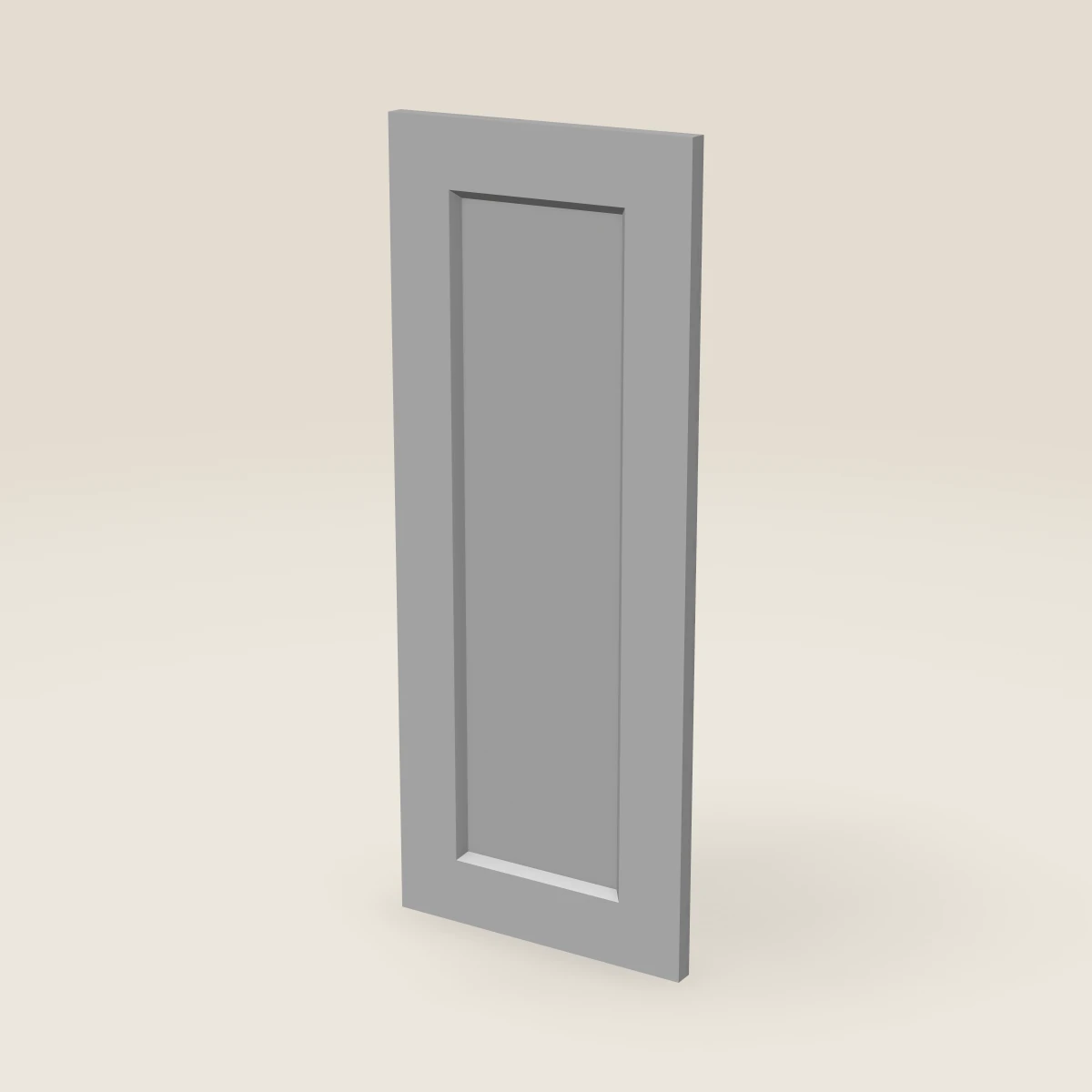 12" Wall Dummy Door — 30" High, 3D picture