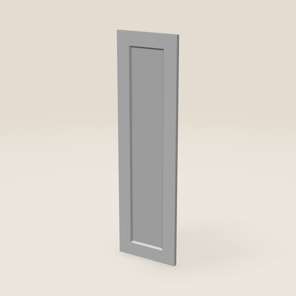 12" Wall Dummy Door — 42" High, 3D picture