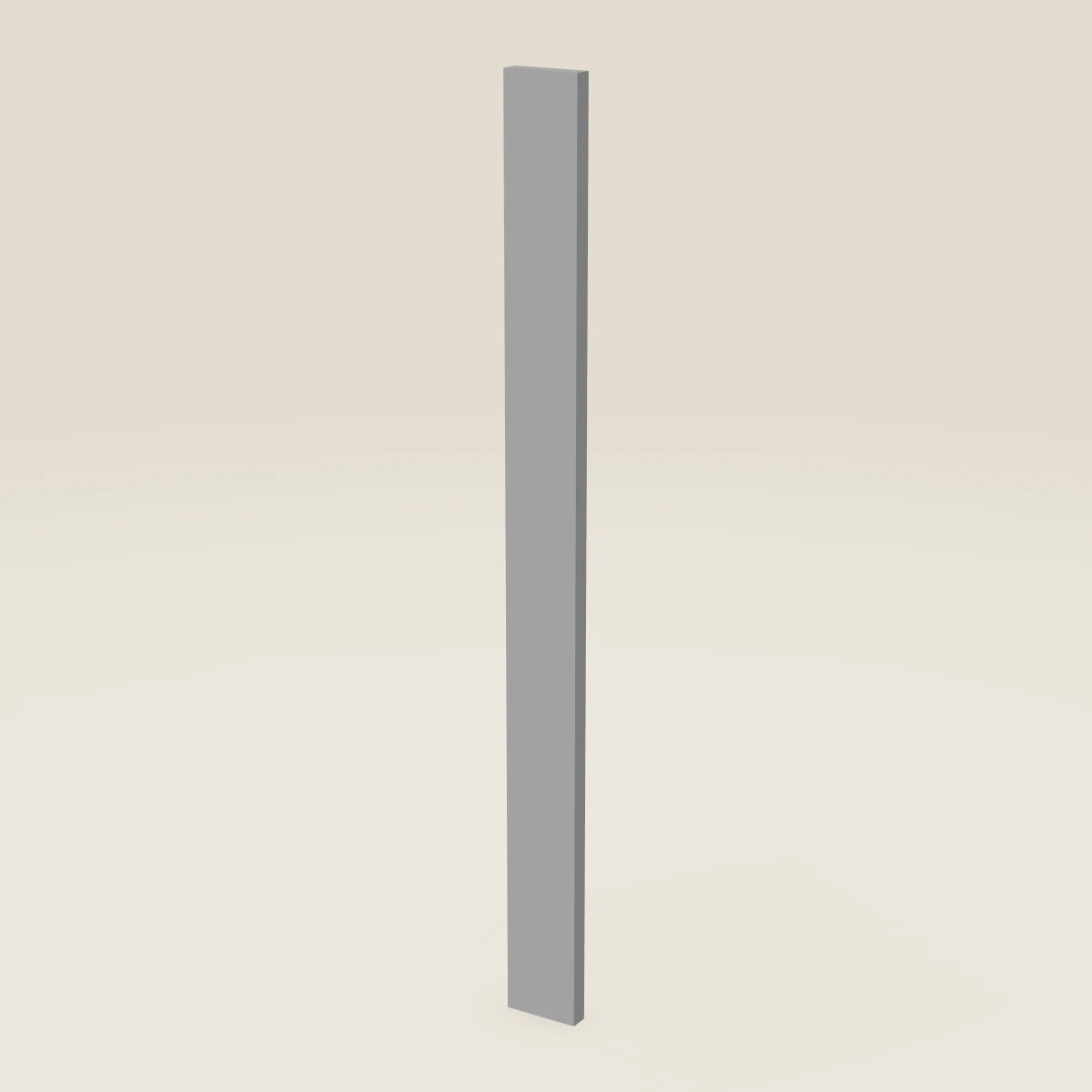 3" × 36" relleno de pared, imagen en 3D