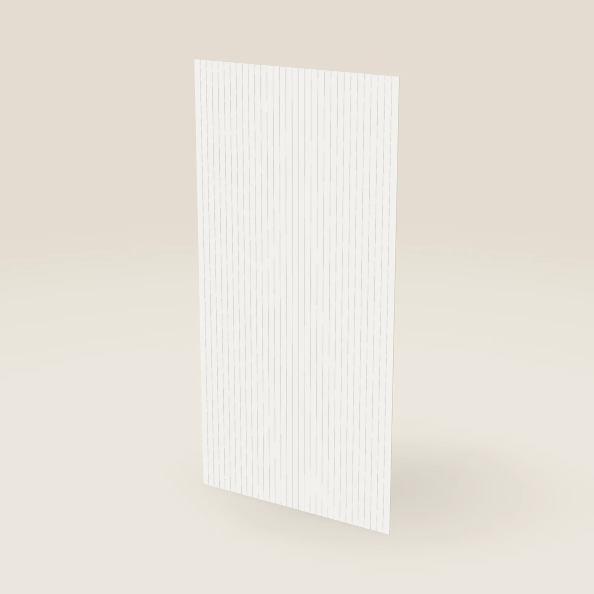 96" Back Skin Panel, 3D picture