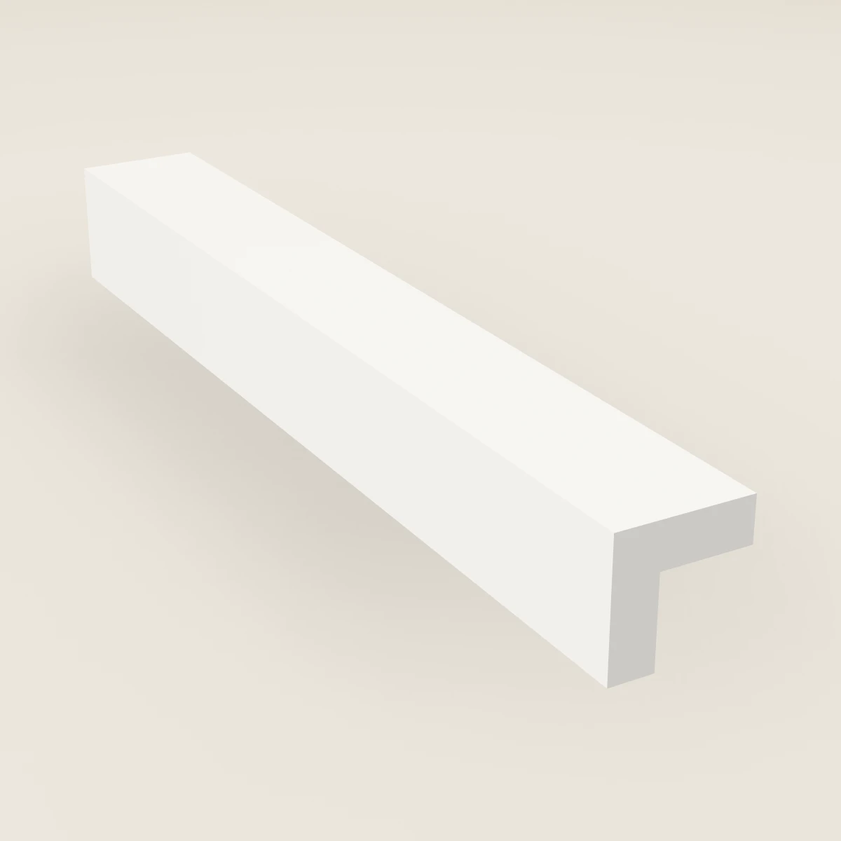 96" Outside Corner Molding, 3D picture