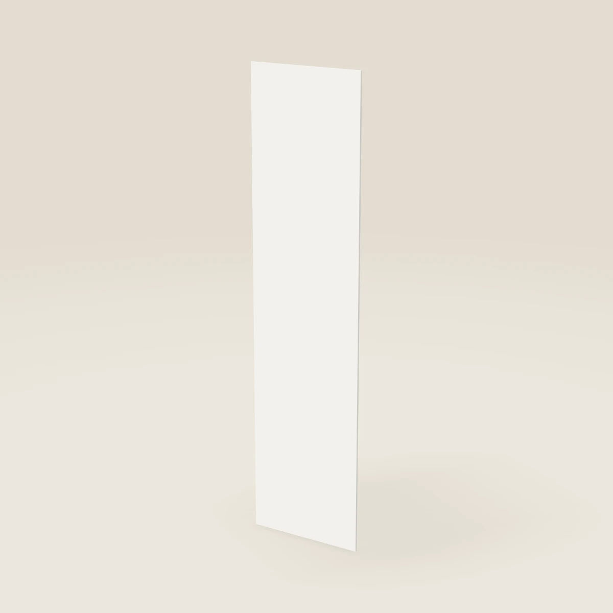 96" Refrigerator End Panel 24" Deep, 3D picture