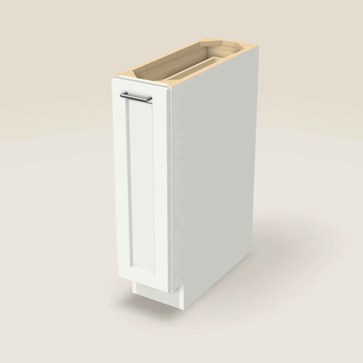 9" Base Spice Pull-Out Cabinet, 3D picture