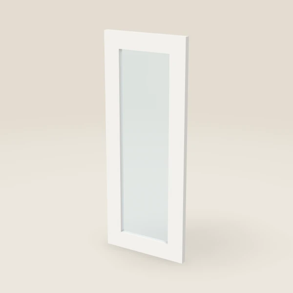 12" Wall Cabinet Glass Door — 30" High, 3D picture
