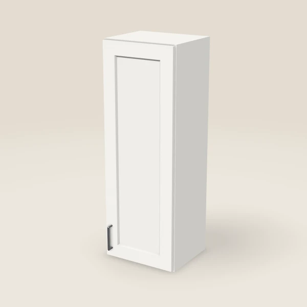15" Single Door Wall Cabinet — 42" High, 3D picture