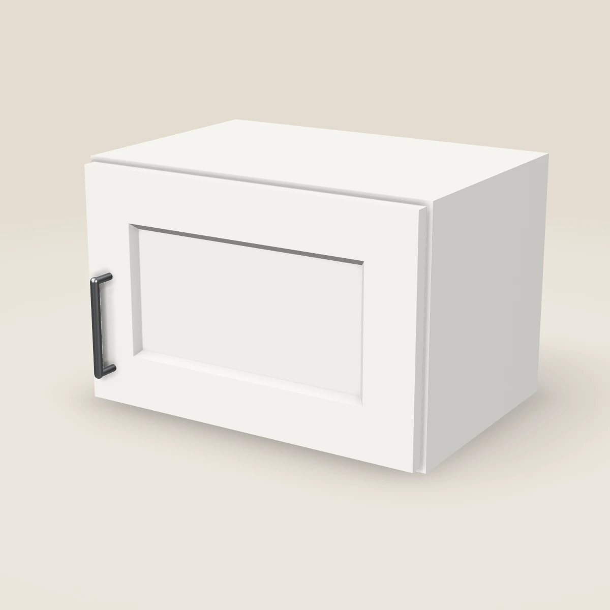 18" Base Microwave Cabinet, 3D picture