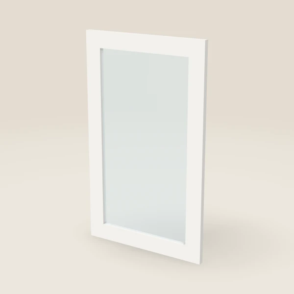 18" Wall Cabinet Glass Door — 30" High, 3D picture
